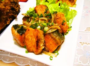 さっぱり味のサーモンステーキ♡-レシピのメイン写真