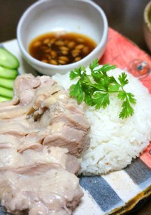タイの食材を使った本格カオマンガイ-レシピのメイン写真
