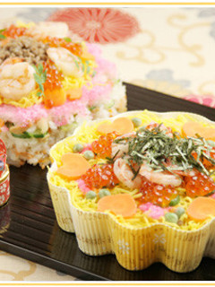 *ちらし寿司ケーキ*-レシピのメイン写真
