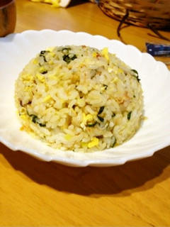 夏の炒飯☆梅しそ味でさっぱりモリモリ!-レシピのメイン写真