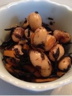 ひじきと大豆とにんじんの煮物-レシピのメイン写真