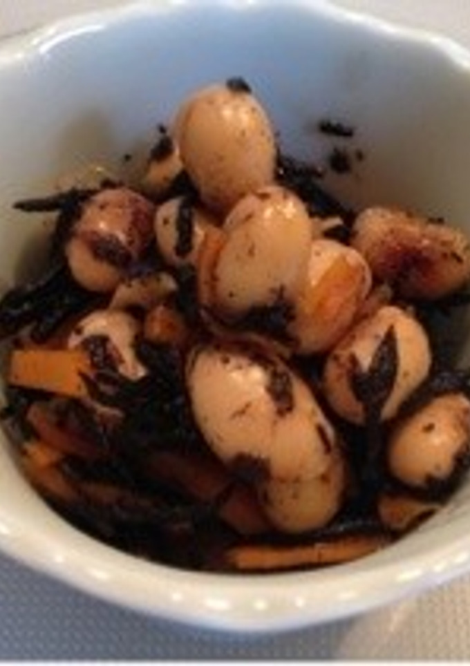 ひじきと大豆とにんじんの煮物-レシピのメイン写真