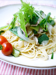 豚バラで!ゆず胡椒&バター醤油のパスタ-レシピのメイン写真
