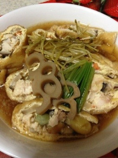 しぃにゃんの福袋煮-レシピのメイン写真