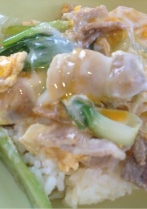 豚卵とじ丼-レシピのメイン写真