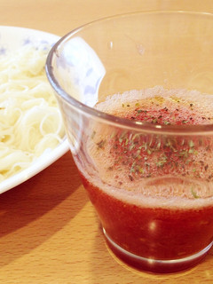 そうめんのさっぱりトマトつけだれ-レシピのメイン写真