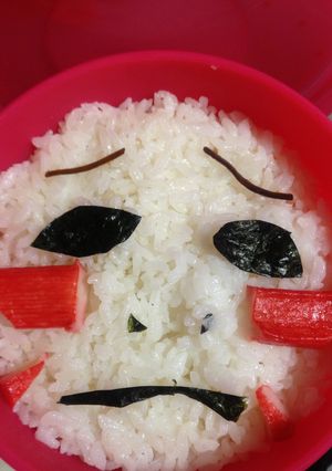 ☆キャラ弁☆　金爆　ダルビッシュ研二-レシピのメイン写真