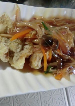 白身魚の　甘酢あんかけ-レシピのメイン写真