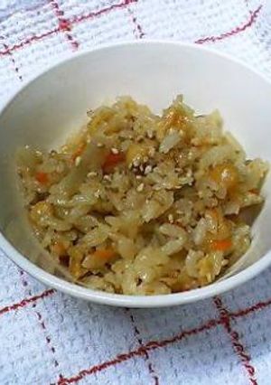 具だくさん☆離乳食炊き込みご飯-レシピのメイン写真
