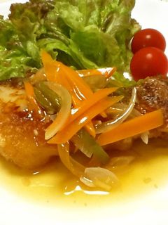 白身魚のあんかけ ★給食の味★-レシピのメイン写真
