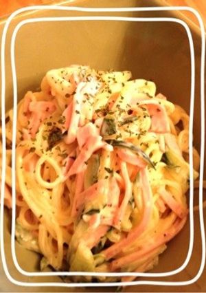 サラスパで簡単サラダ♬ハム胡瓜♬-レシピのメイン写真