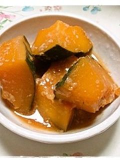 塩麹でうまみたっぷり かぼちゃ煮♪-レシピのメイン写真