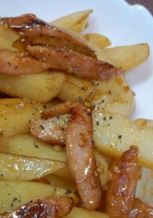 ★じゃがいものガーリックバター炒め★-レシピのメイン写真