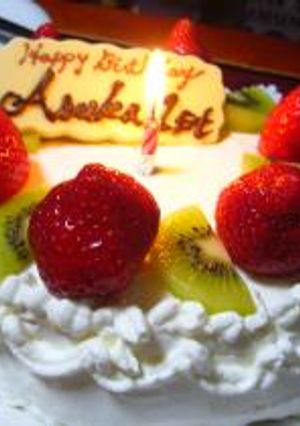 卵ナシ!1歳のバースデーケーキ☆-レシピのメイン写真