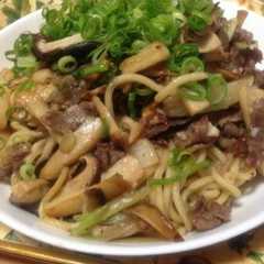 รูปของ 長いもホクホク塩麹入り焼きそば