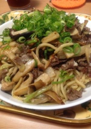 長いもホクホク塩麹入り焼きそば-レシピのメイン写真