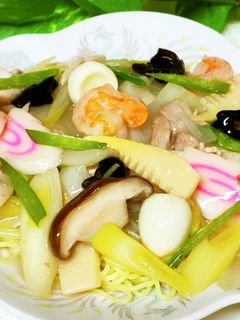 レンジ♪八宝菜&あんかけ焼きそば&中華丼-レシピのメイン写真