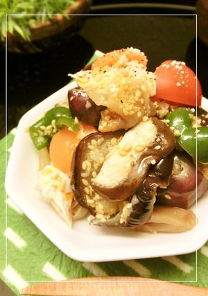 野菜と鶏ささみの搾菜ラー油和え-レシピのメイン写真