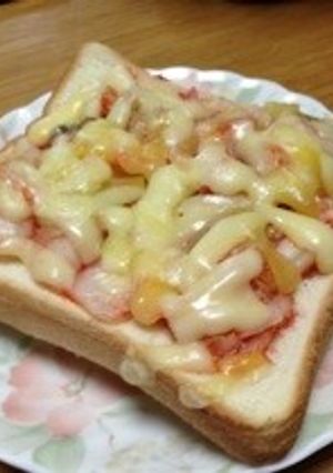 キムチーズトースト-レシピのメイン写真