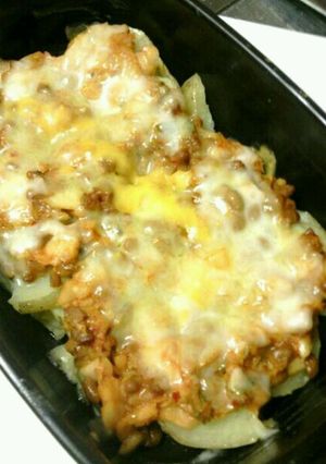 ポテト焼き第2段☆キムチ納豆-レシピのメイン写真