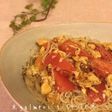 麺つゆで♪トマトと卵のそうめんチャンプル