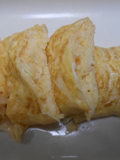 残ったキャベツの千切り入り卵焼き-レシピのメイン写真