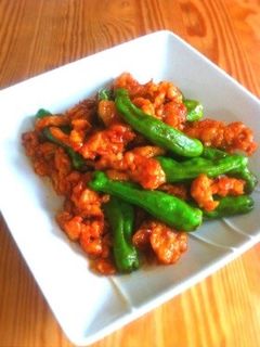ししとうと豚肉のコチュジャン炒め-レシピのメイン写真