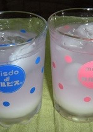 ラベンダーカルピス-レシピのメイン写真