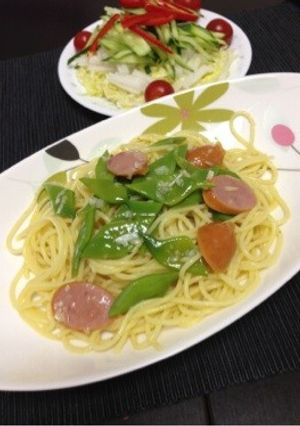 モロッコインゲンのペペロンチーノ-レシピのメイン写真