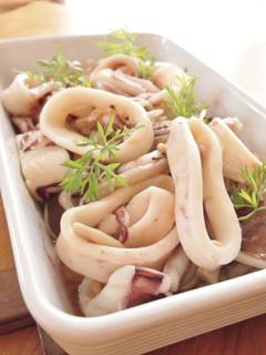 醤油麹イカとキノコのトースター焼き-レシピのメイン写真