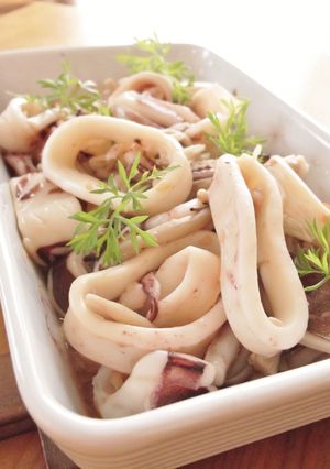 醤油麹イカとキノコのトースター焼き-レシピのメイン写真