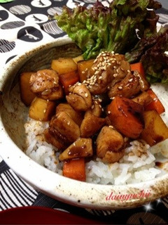 甘辛にメロメロ❤鶏マヨ甘辛丼-レシピのメイン写真