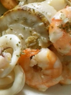 海鮮のガーリックバター焼き-レシピのメイン写真
