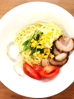 夏バテ対策!つけ麺でつくる冷やし中華-レシピのメイン写真