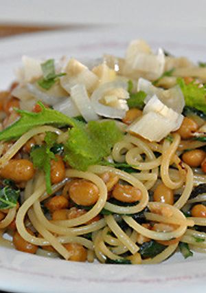 ☆夏にピッタリ！スタミナ納豆パスタ☆-レシピのメイン写真