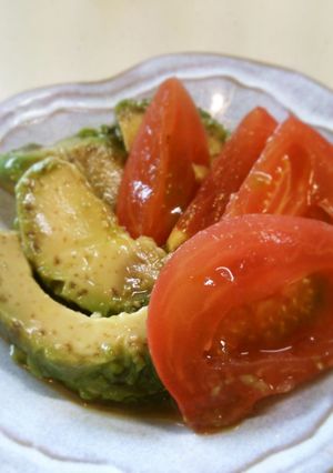 アボカドとトマトの麺つゆ浸し-レシピのメイン写真