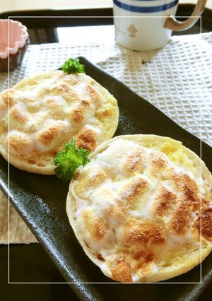 オレンジ風味＊マシュマロミルキートースト-レシピのメイン写真