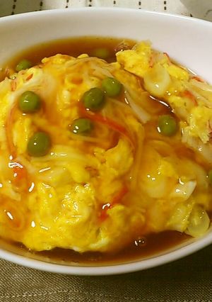 カニカマで簡単♪甘酢餡の天津飯-レシピのメイン写真