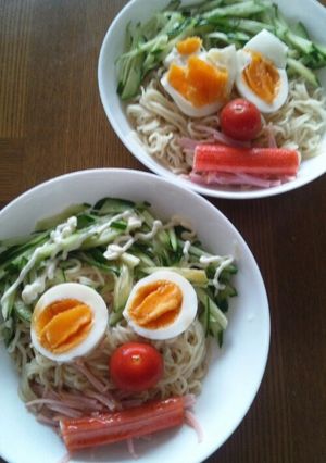 お茶目な冷麺(≧m≦)ぷっ-レシピのメイン写真