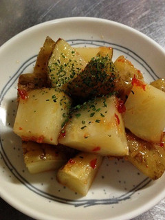 ベイクドポテトのスイートチリ和え-レシピのメイン写真