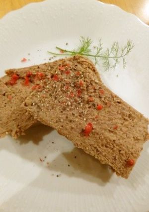 豚こまと鶏レバーのテリーヌ～隠し味クミン-レシピのメイン写真