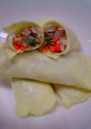 ・◆・薄焼き卵のクレープ・◆・-レシピのメイン写真