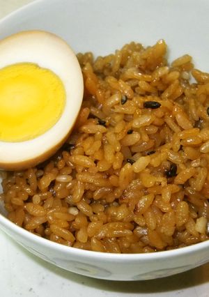 手羽元のお酢煮のスープで炊き込みご飯-レシピのメイン写真