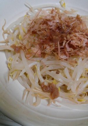 梅肉もやし和え-レシピのメイン写真