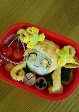キャラ弁♪プリキュア*キュアロゼッタ-レシピのメイン写真