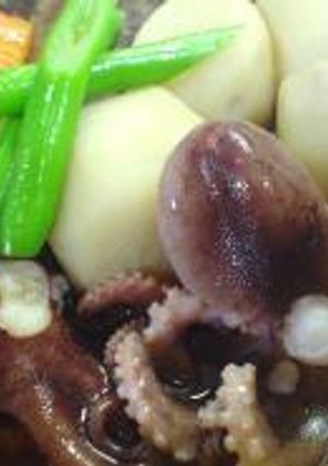 ☆イイダコと野菜のさっぱり煮物☆-レシピのメイン写真