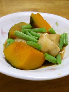 かぼちゃと里芋の煮物-レシピのメイン写真