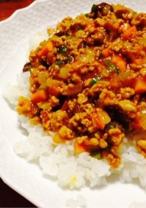 ドライカレー-レシピのメイン写真