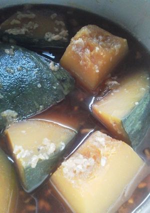 南瓜の煮物醤油麹-レシピのメイン写真