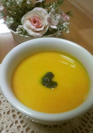 ☆かぼちゃのスープ☆甘くて美味しい♪-レシピのメイン写真